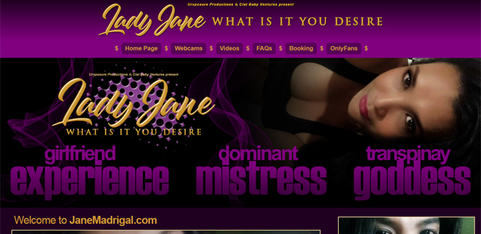 Website - JaneMadrigal.com