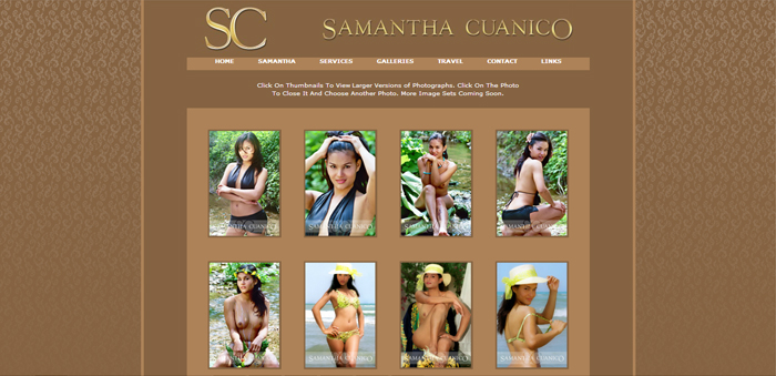 Website - SamanthaCuanico.com